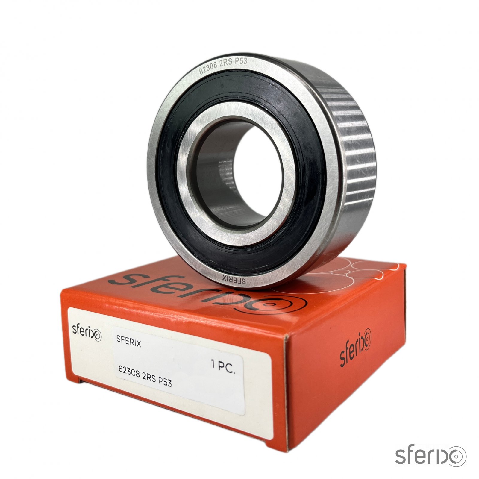Радиально-упорный однорядный подшипник 62308 2RS P53 SFERIX - Сферикс - фото -  3